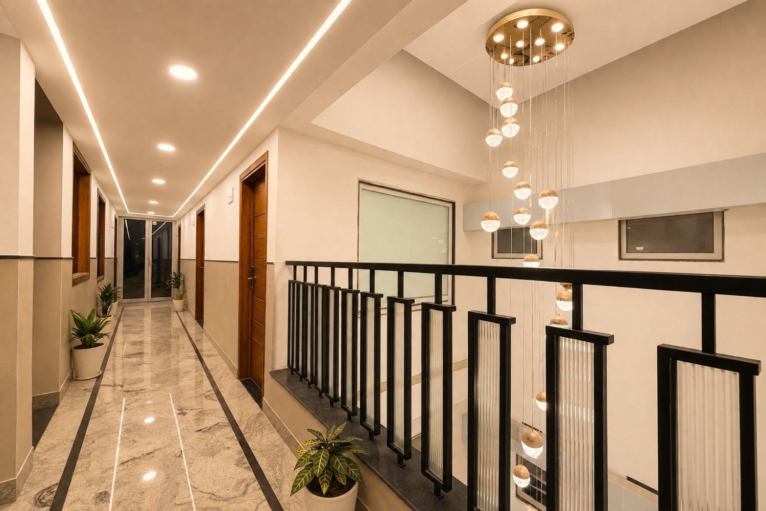 Mazestic Hotel common area